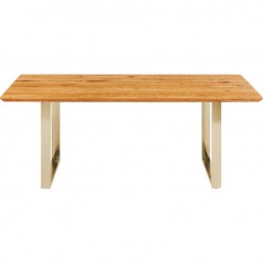 Table Symphony Oak Brass 200x100